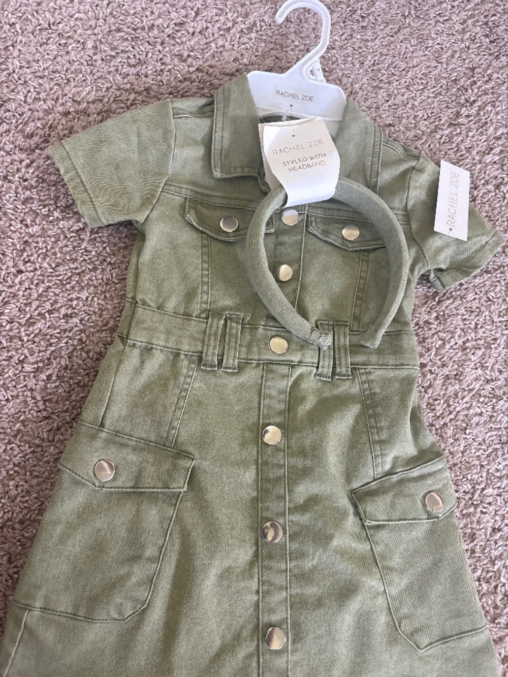 Cargo Green dress